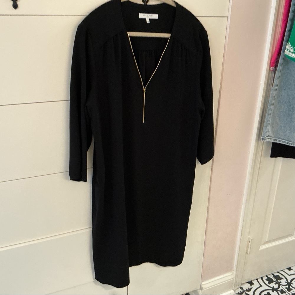 Gerard Darel Black Dress W Pockets NWOT